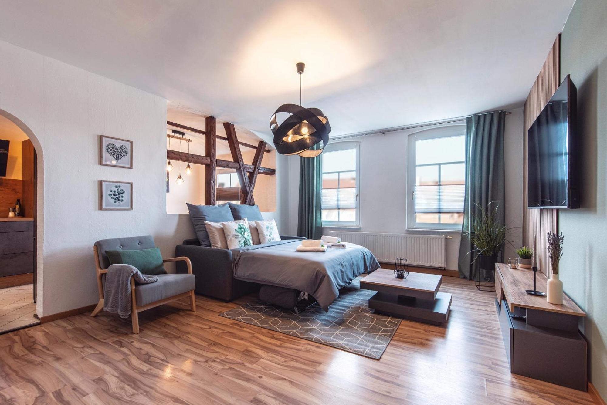 Grosszuegiges Apartment - Zentral - Kueche - Familienfreundlich Ерфурт Екстериор снимка