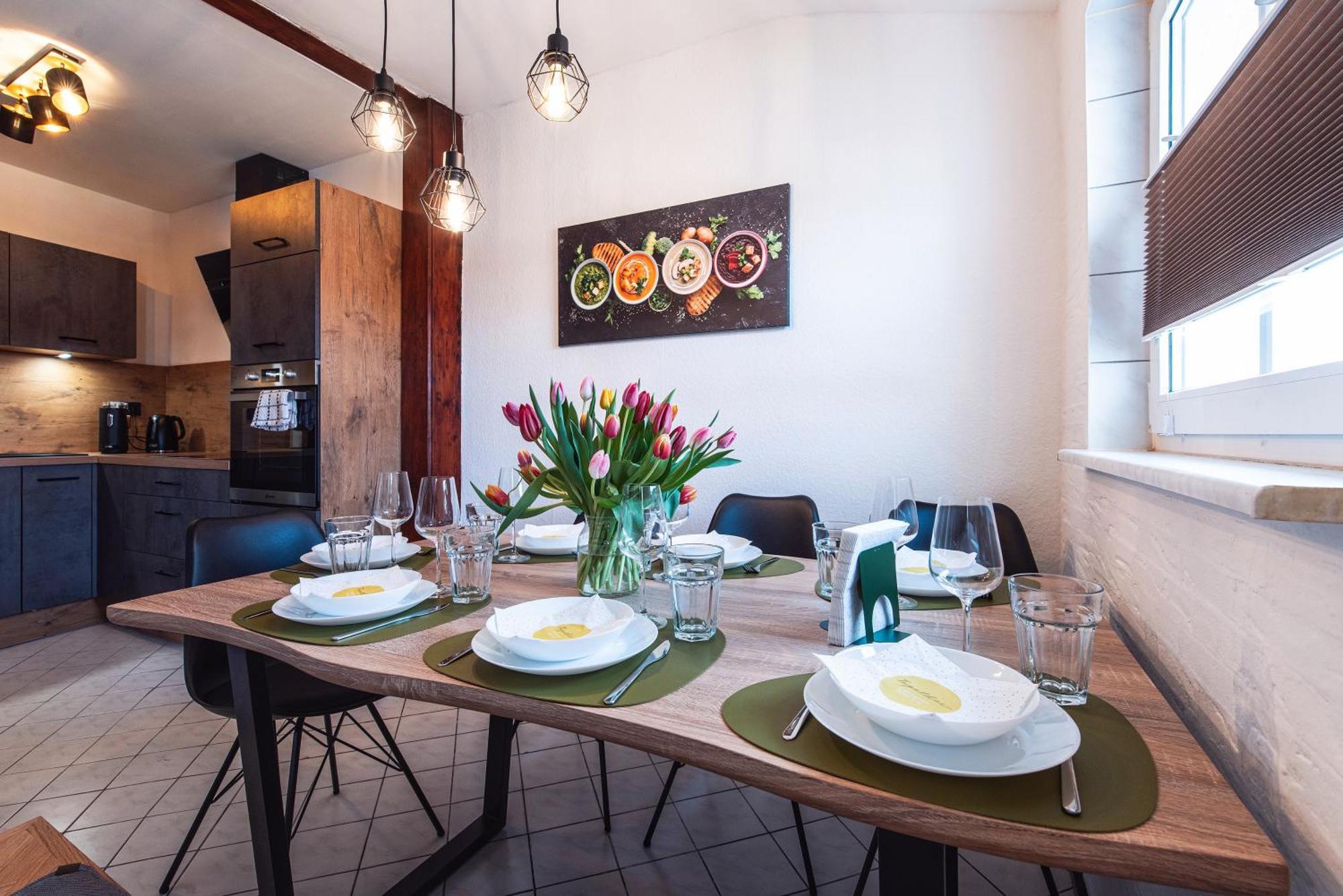 Grosszuegiges Apartment - Zentral - Kueche - Familienfreundlich Ерфурт Екстериор снимка